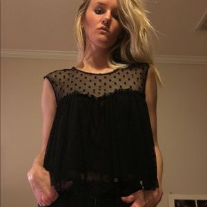 Little polka dot on top top